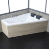 hydromasazni-vana-awt-ge104e-170x130-leva-s-drevenym-panelem Hydromasážní vana AWT GE104E 170x130 levá s dřevěným panelem