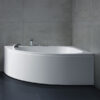 Hydromasážní vana AWT GE1108E 180x130 levá