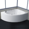 Hydromasážní vana AWT GE1108E 180x130 levá