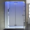 parni-box-awt-se-zadni-stenou-ld211f15-bily-150x90cm-levy-bez-vanicky Parní box AWT se zadní stěnou LD211F15 bílý 150x90cm / levý bez vaničky